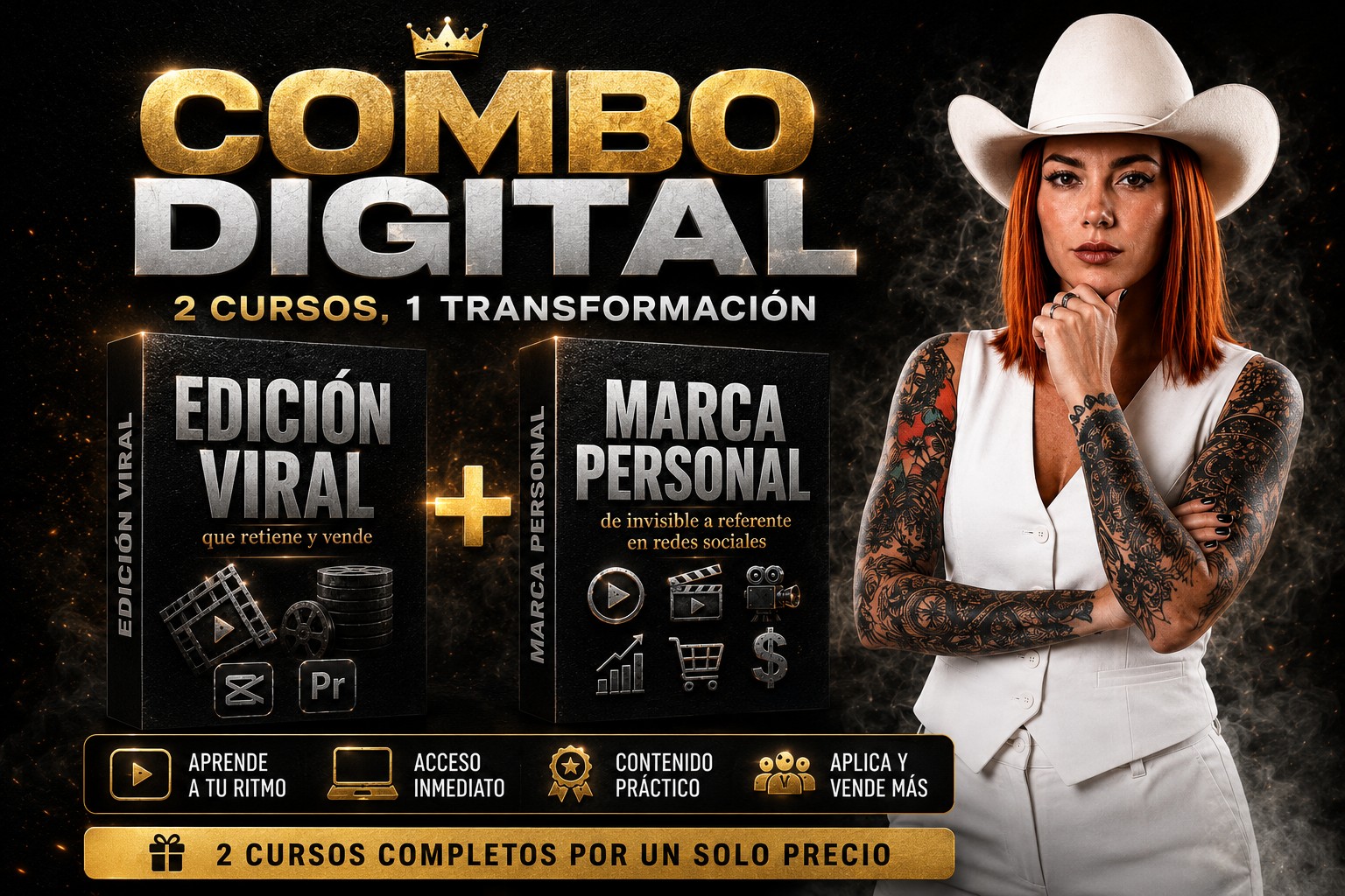 Todo lo que incluye el sistema completo: las dos formaciones y los bonos