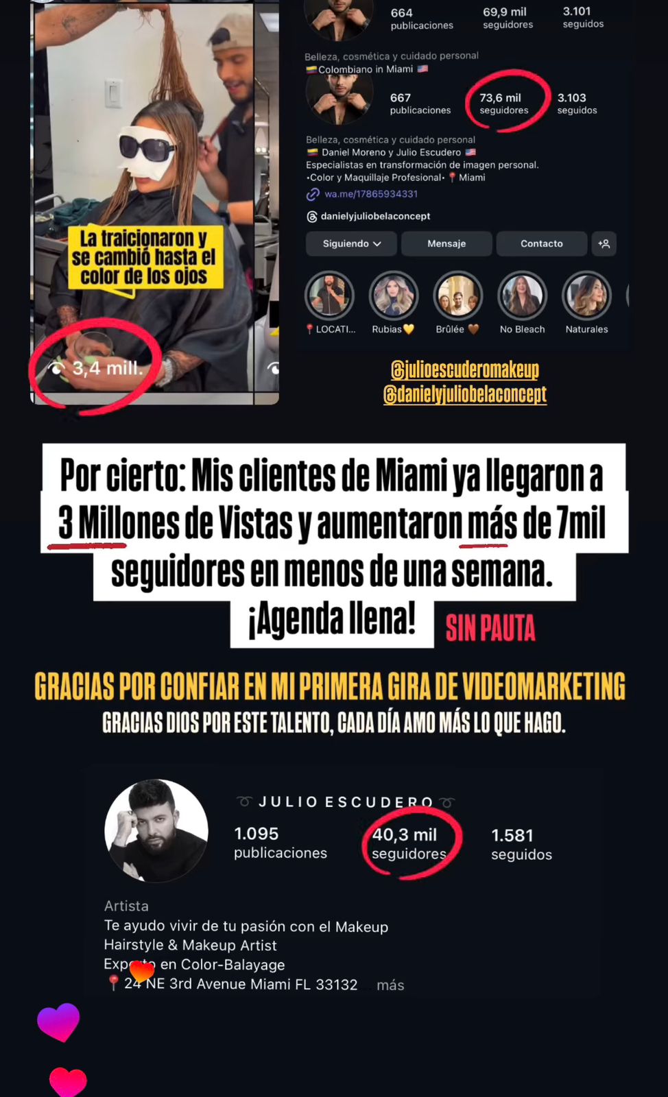 Testimonio de estudiante